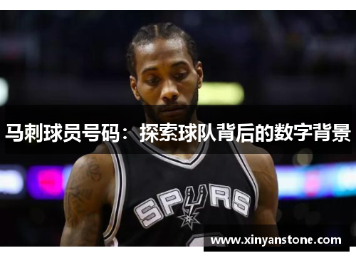 马刺球员号码：探索球队背后的数字背景
